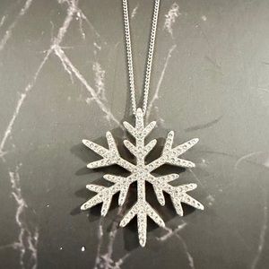 Brighton Cristallo Short Necklace-Snowflake